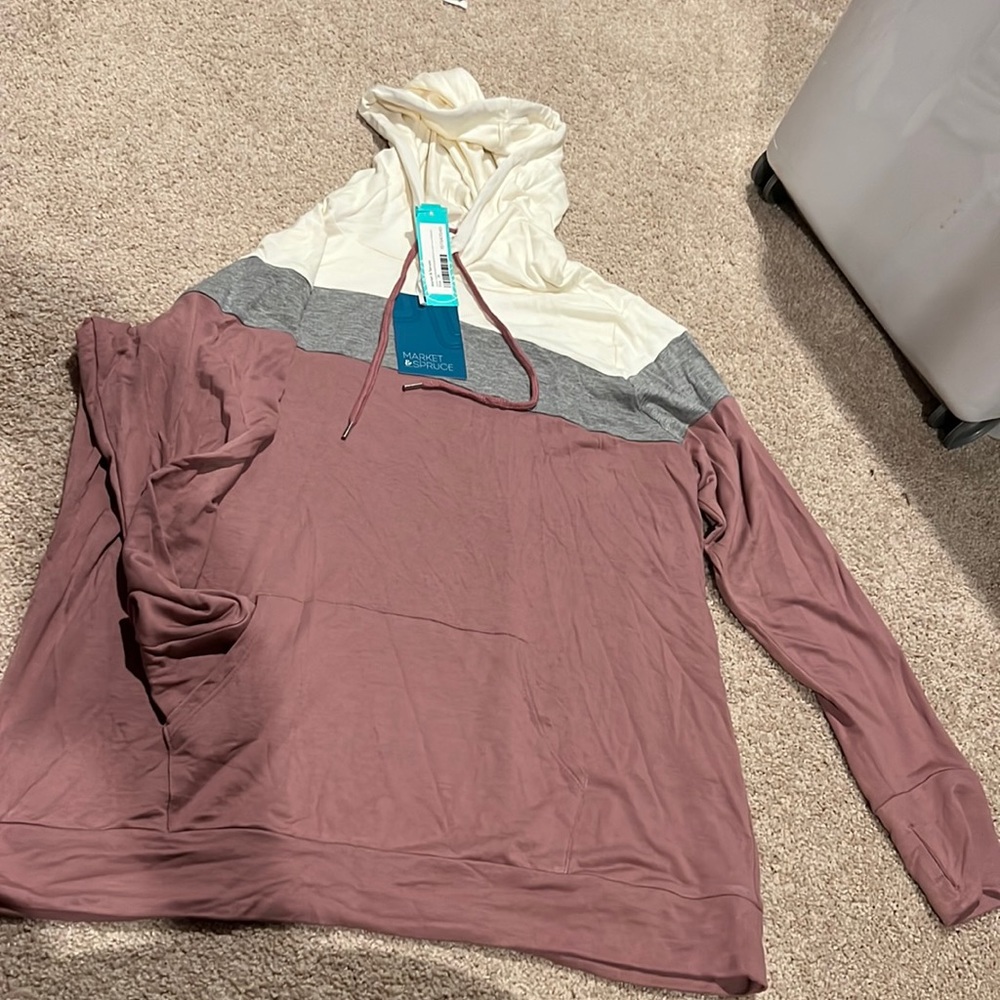 1X Market & Spruce Hoodie. NWT.